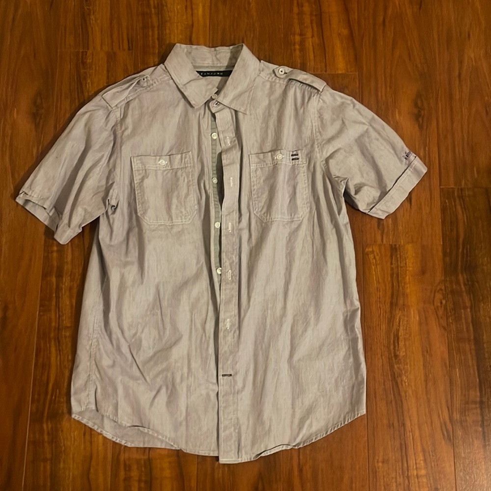 Mens Casual Button Down dress shirt
